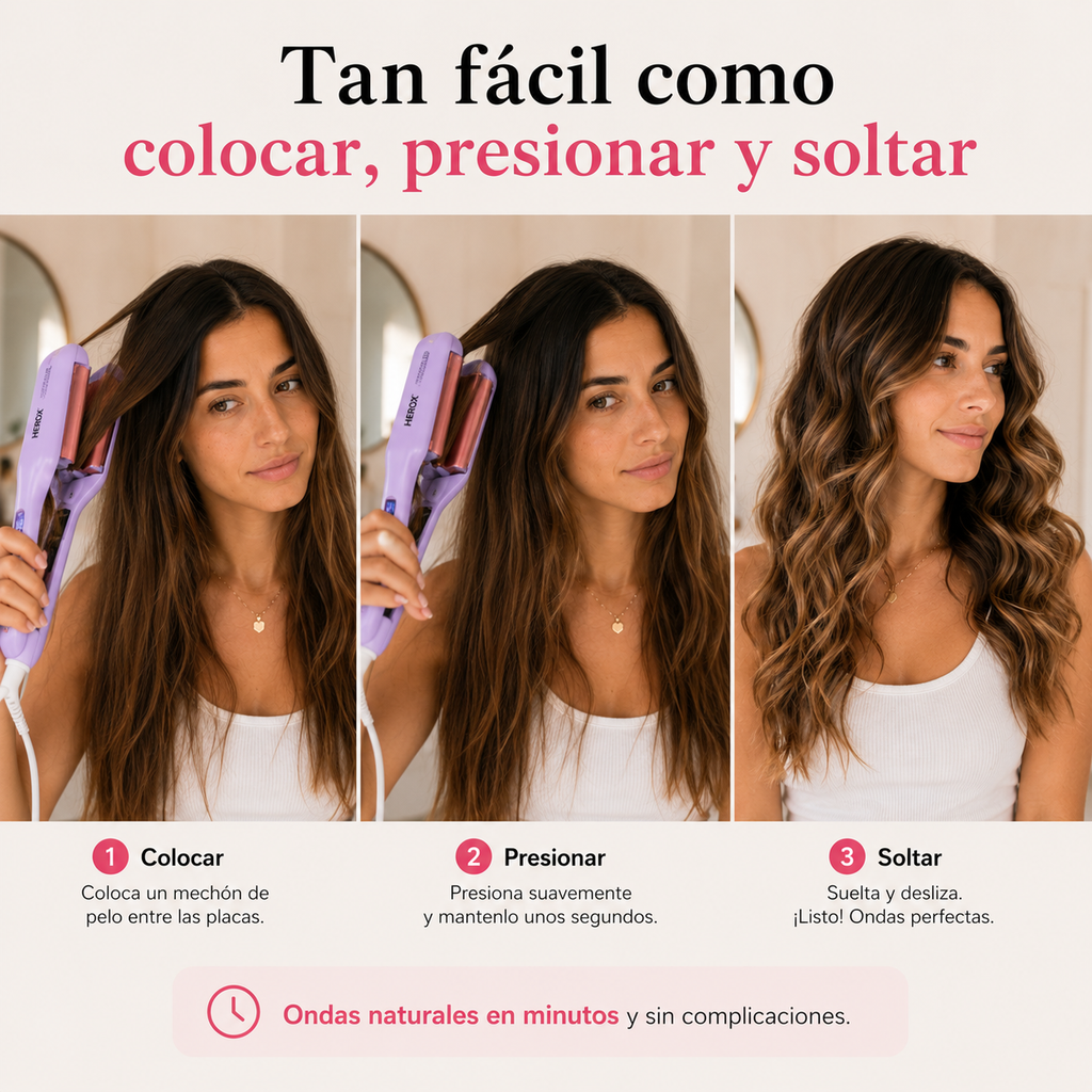 Ondulador de pelo ProOnda