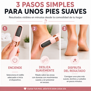 Lima Eléctrica SilkFeet Pro
