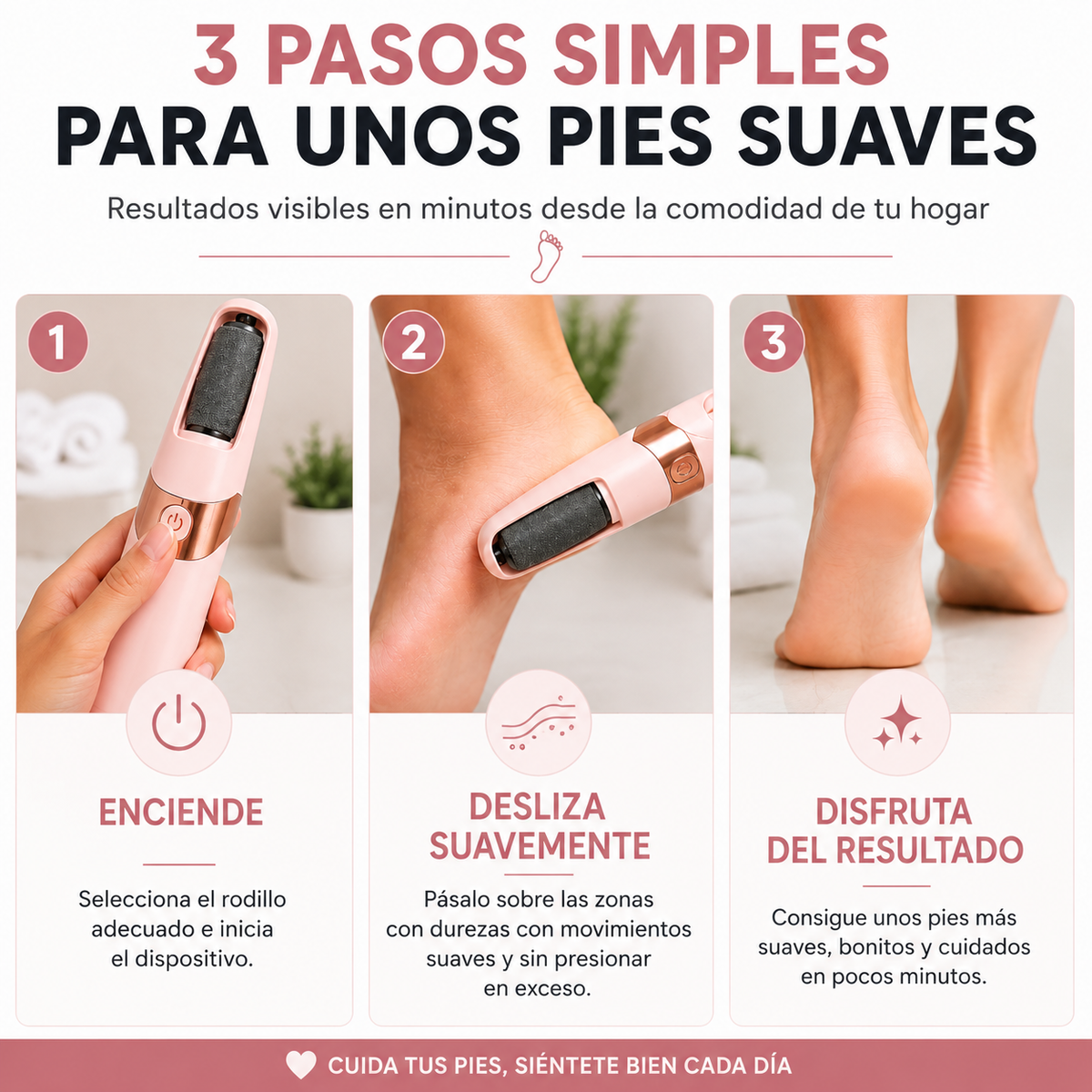 Lima Eléctrica SilkFeet Pro