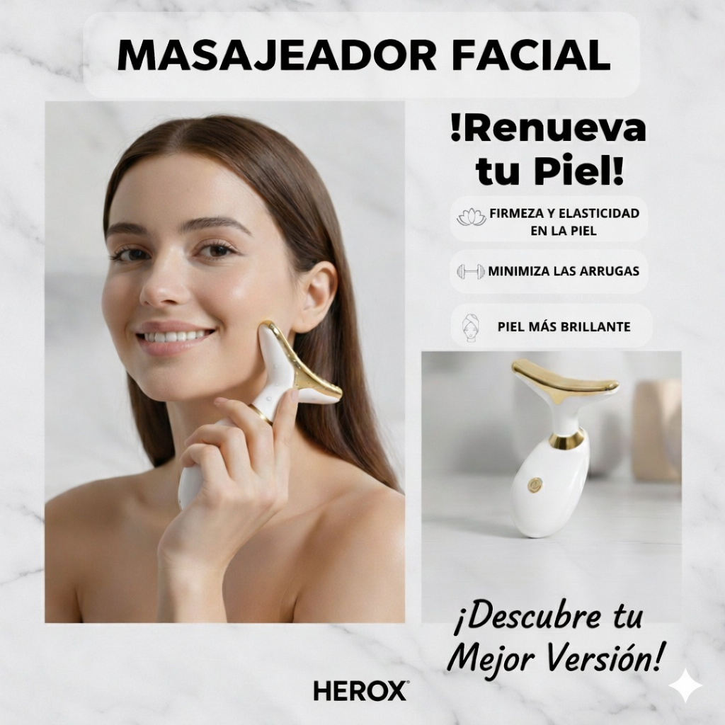 Masajeador facial