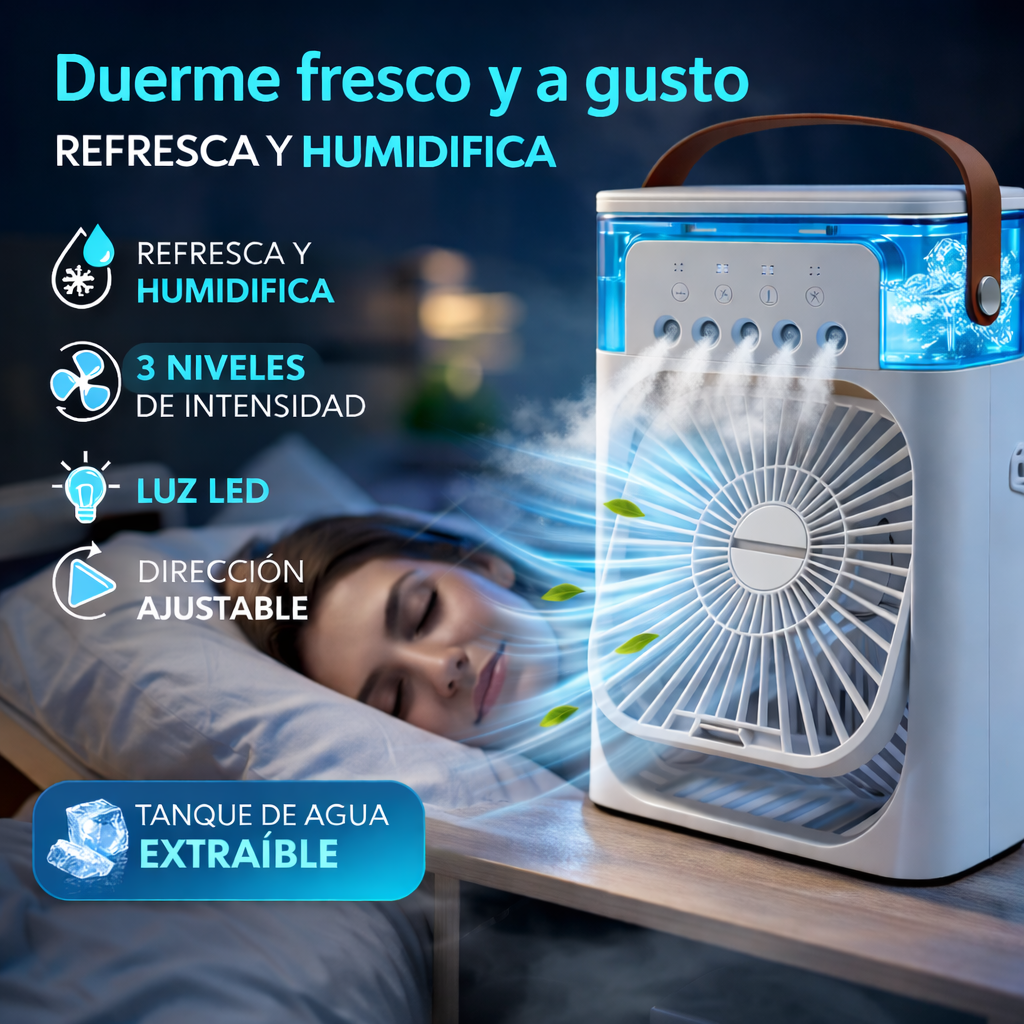 Ventilador Humidificador BrisaCool