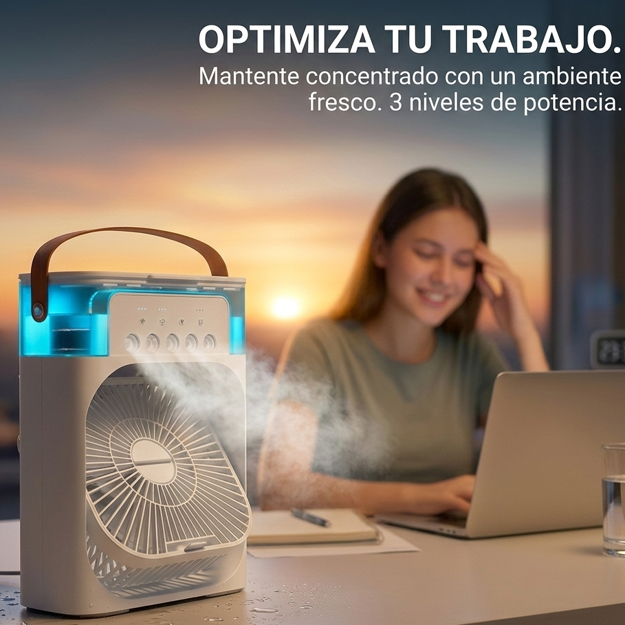 Ventilador Humidificador BrisaCool