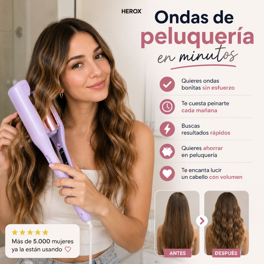 Ondulador de pelo ProOnda